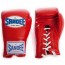 Sandee Lace Up Pro Boxing Gloves Red