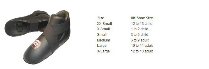 Karate Gi Size Chart Uk